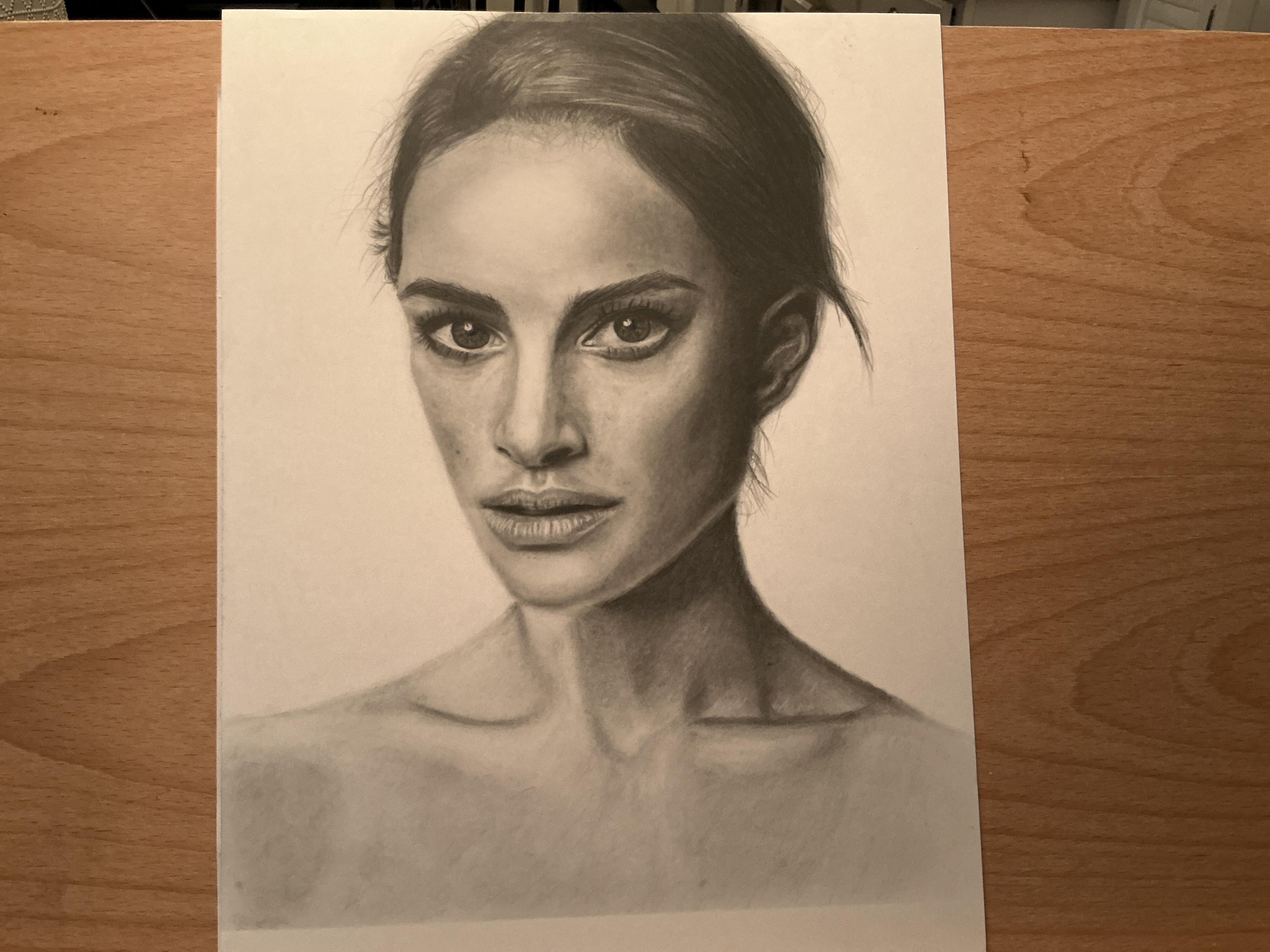Drawing Realistic Portrait Project - student project