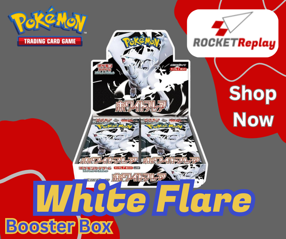 FB Rocket Replay TCG Store- Pokemon White Flare Booster Box - student project
