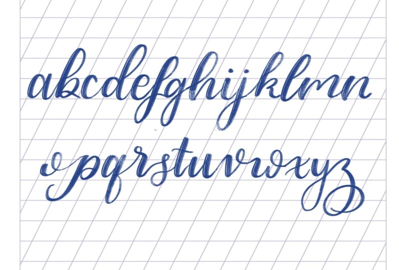 Script lettering