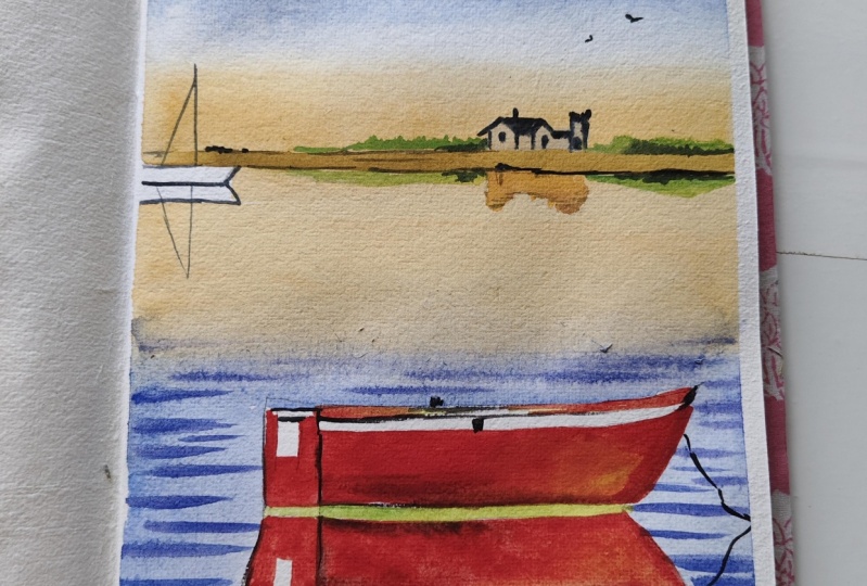 Boats and reflection
