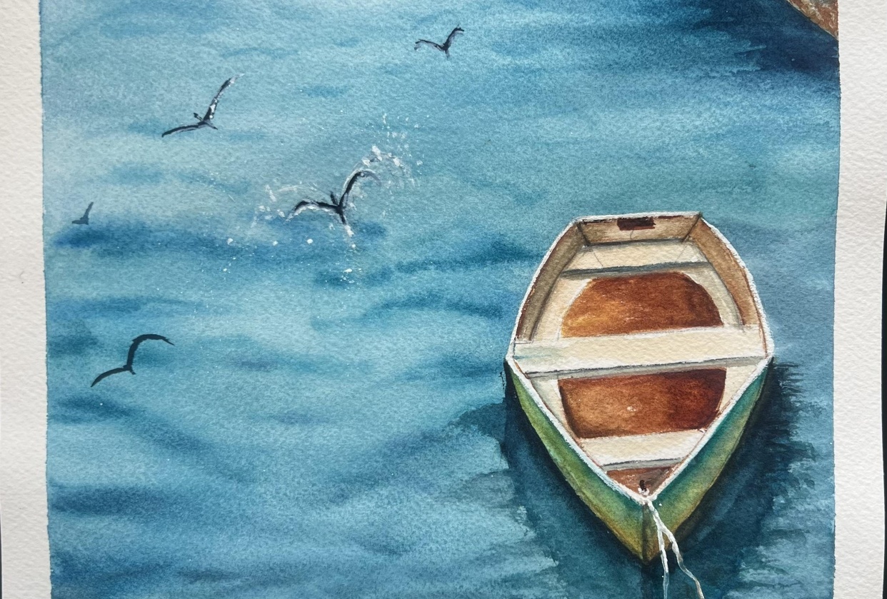Boats n Reflection - student project