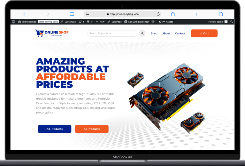 Build a Production-Ready Online Shop with Elementor & WooCommerce