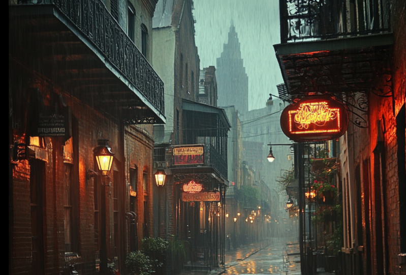 Rainy Day in New Orleans