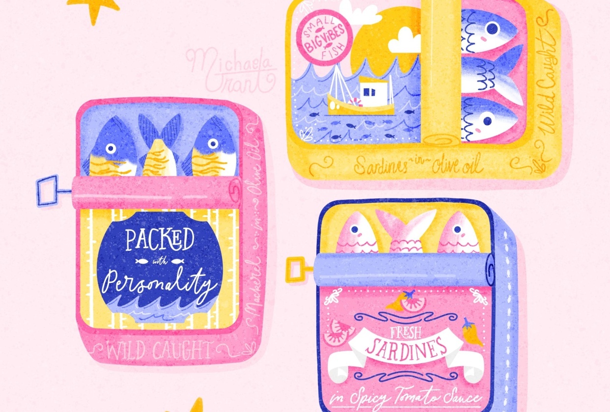Small fish, big vibes - student project
