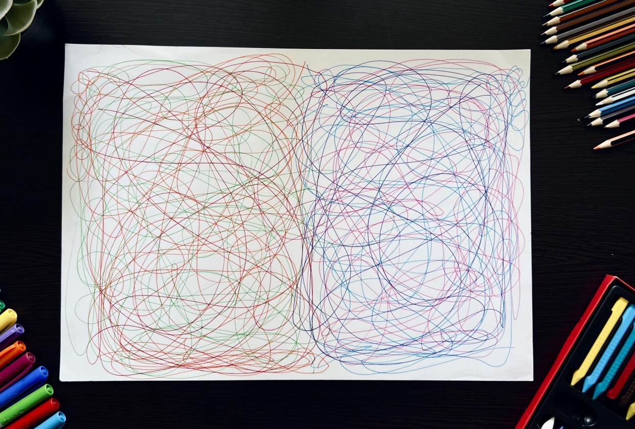 When Both Hands Dance On Paper - student project