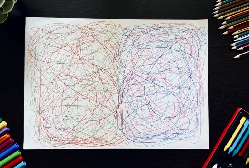 When Both Hands Dance On Paper