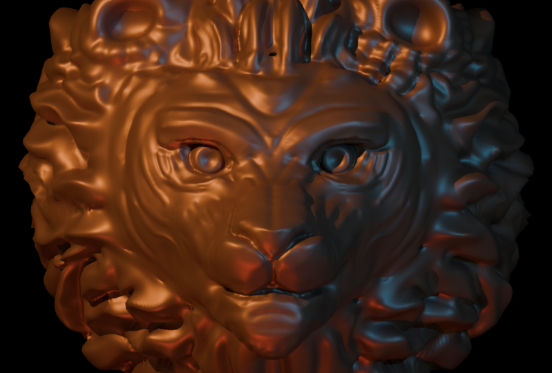 Bronze Lion