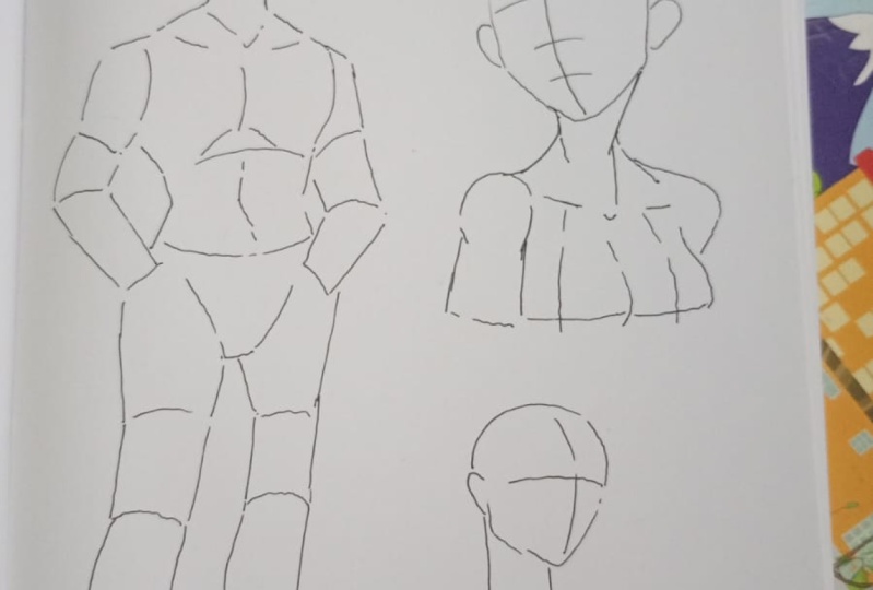 pose personajes