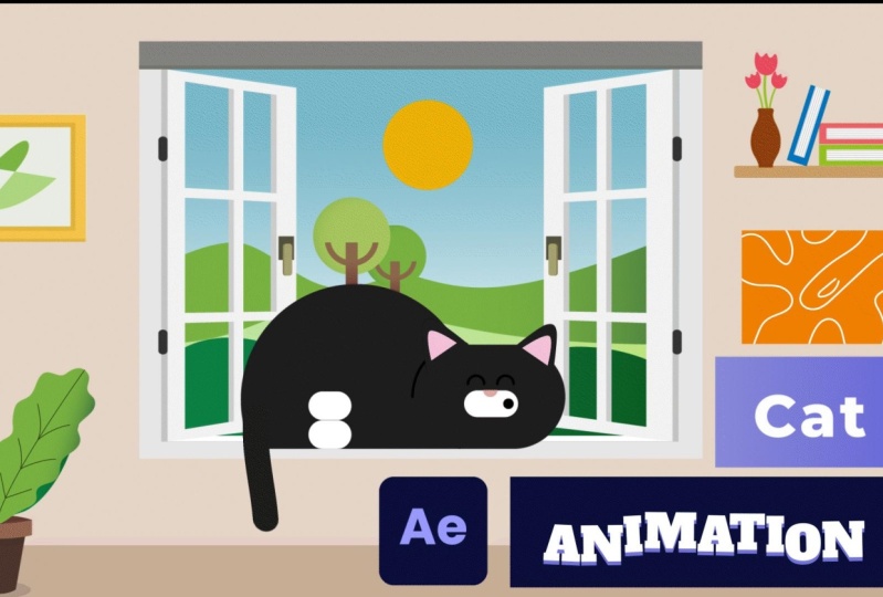 Cat Motion Design Project