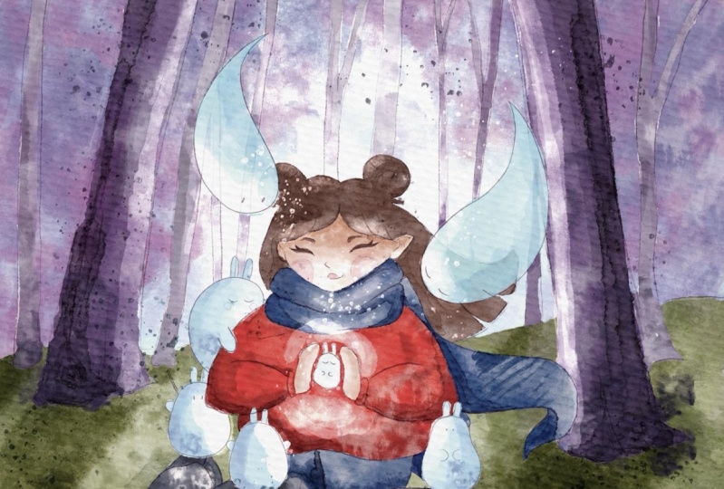 Magical Scene withProcreate