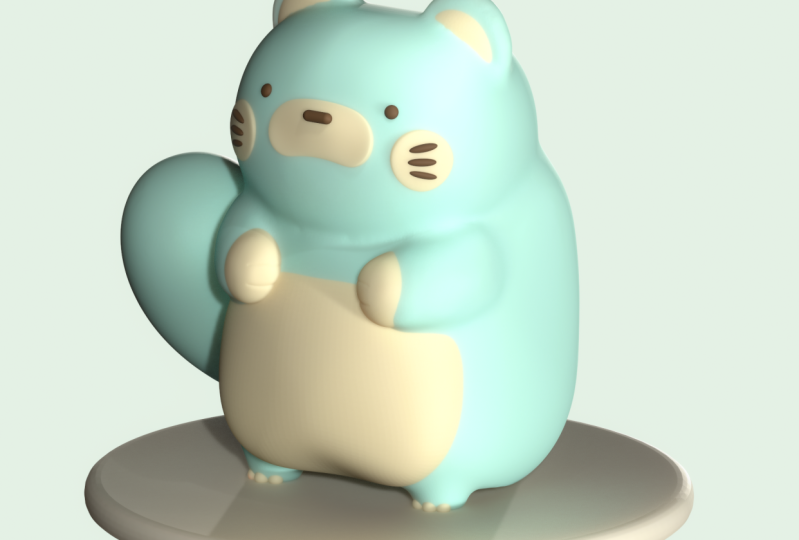 This is the first piece I created using Nomad Sculpt.