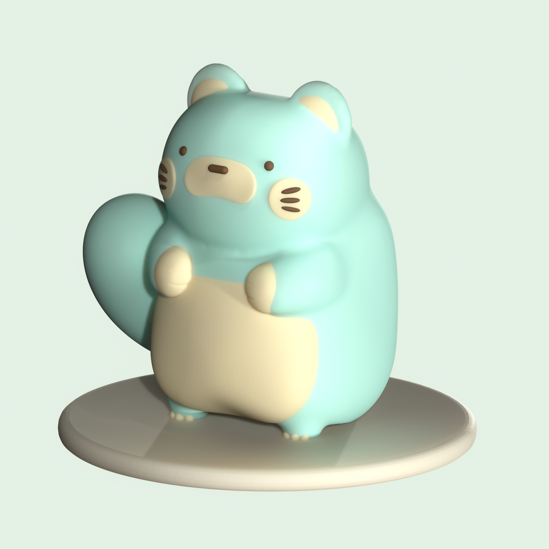 This is the first piece I created using Nomad Sculpt. - student project