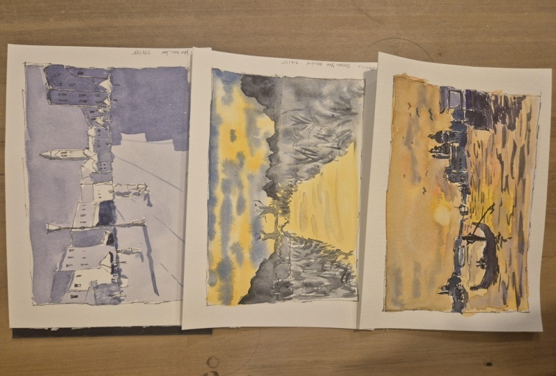 Line and Wash Essentials: Planning and Composing Your Painting