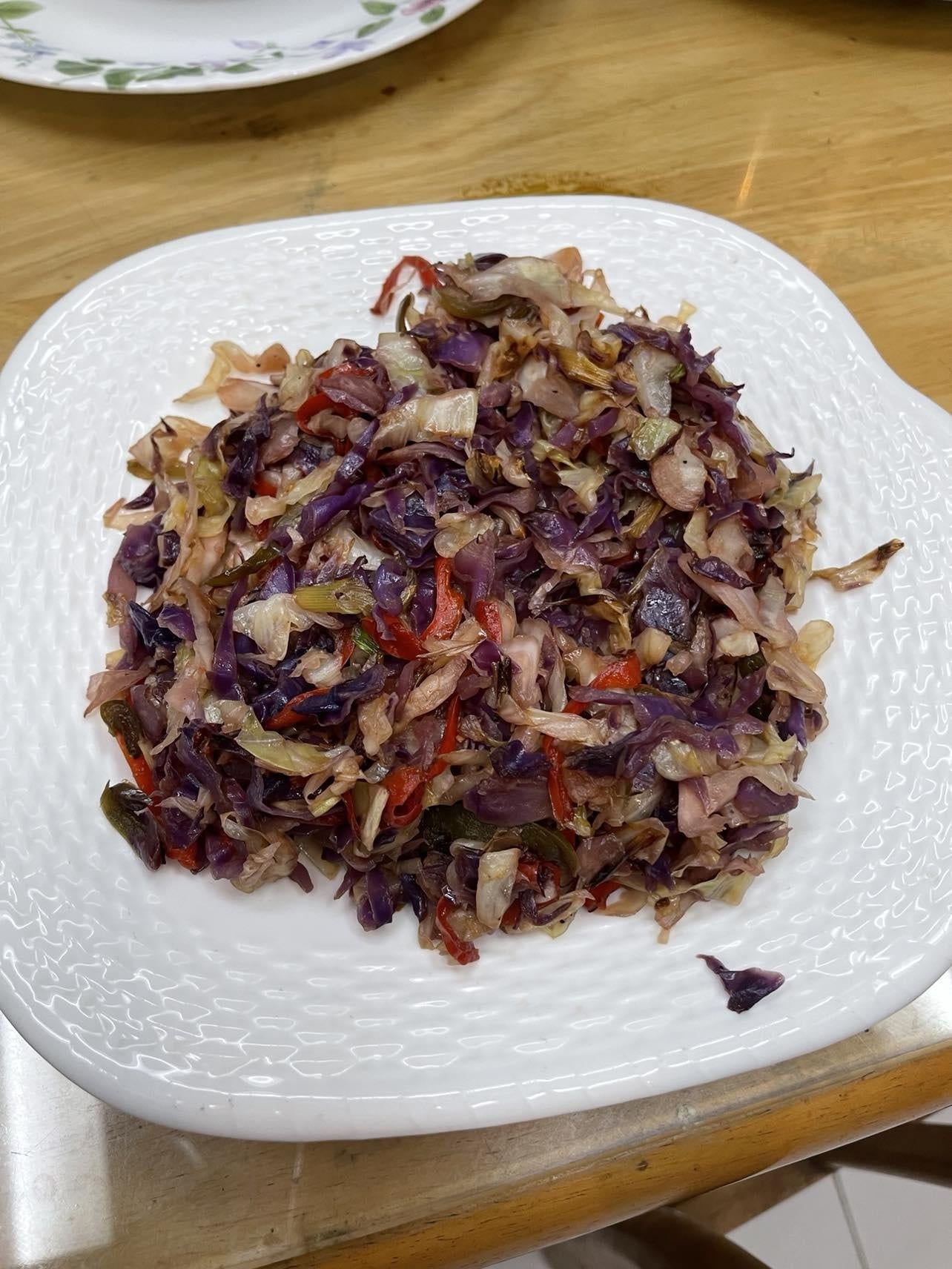 Julienne Vegetables - student project