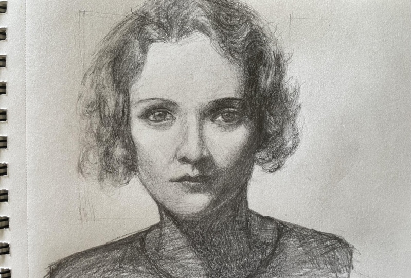Portrait drawing