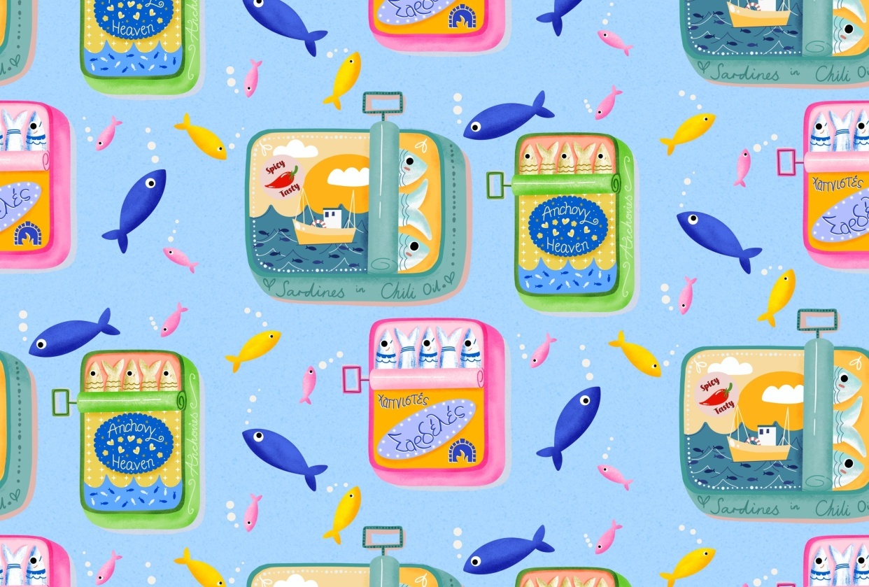 Fishy Tins - student project