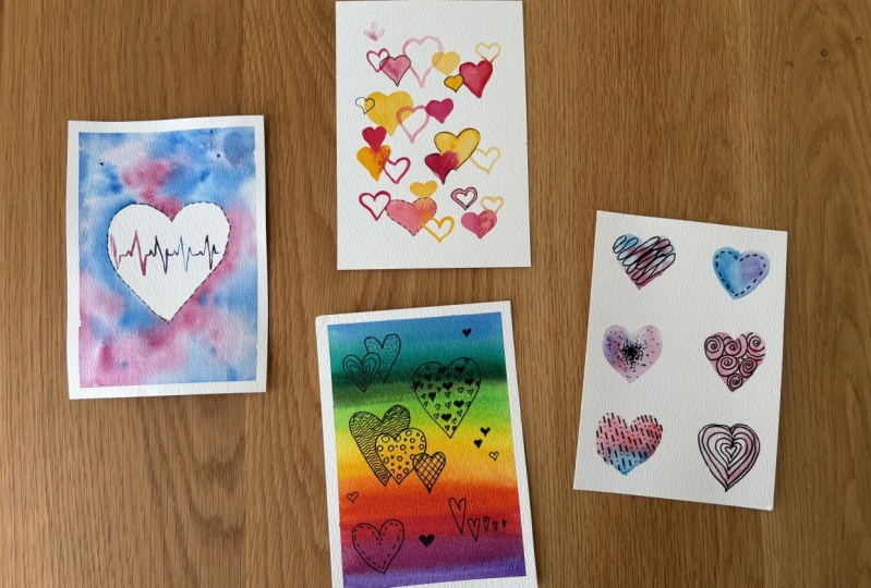 Cards with love