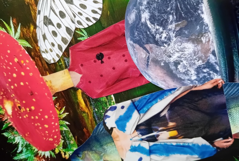 Surreal collage