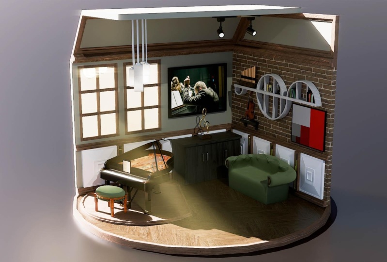 Piano Room