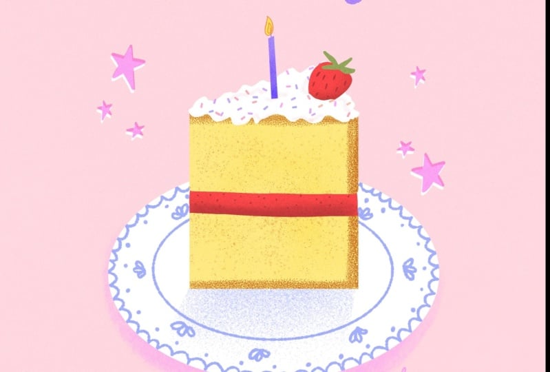 birthday cake card!