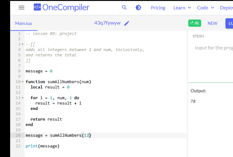 Introduction to Lua Programming | Kyle Schaub | Skillshare