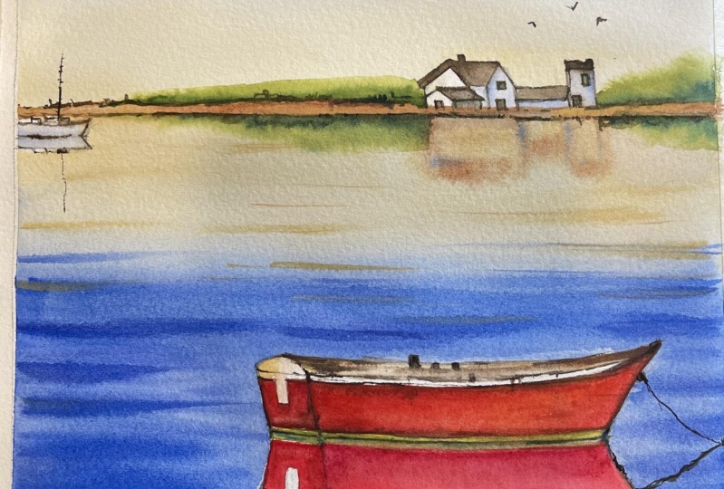 Boats and reflections