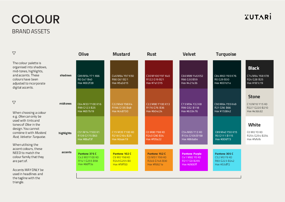 Refreshed colours - student project