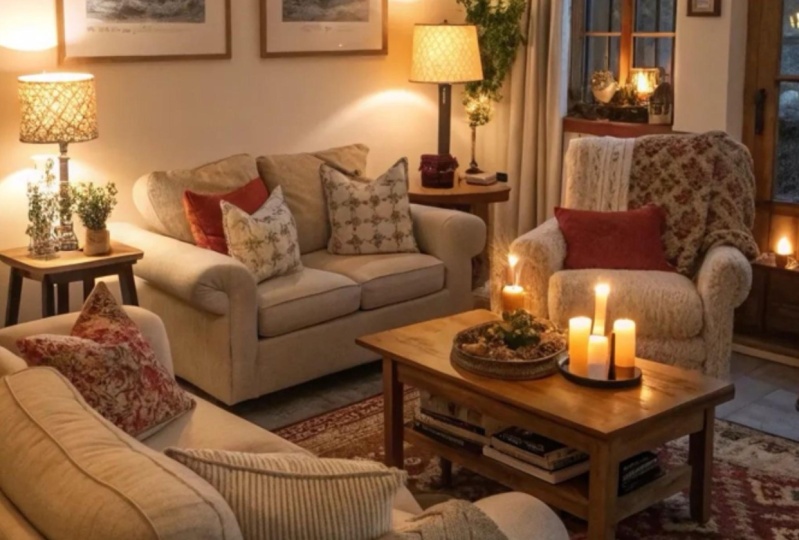 Create a cozy, clean and organised home