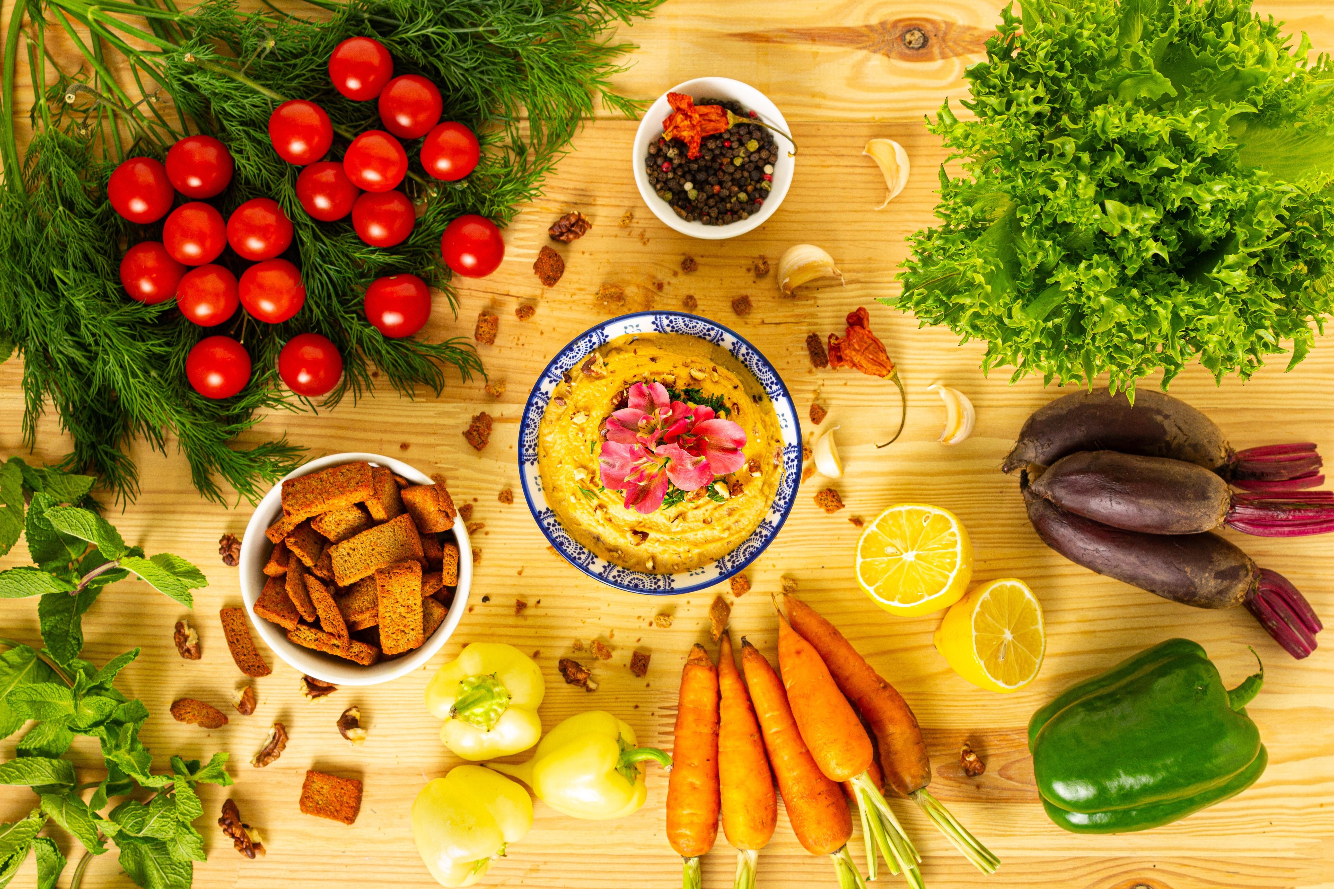 Hummus Fun Recipe - student project