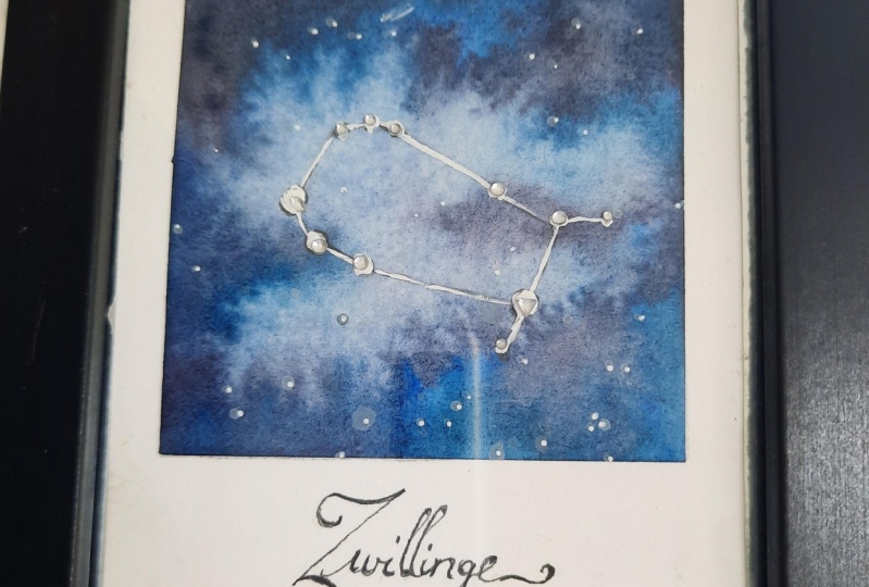 Sternzeichen Polaroid