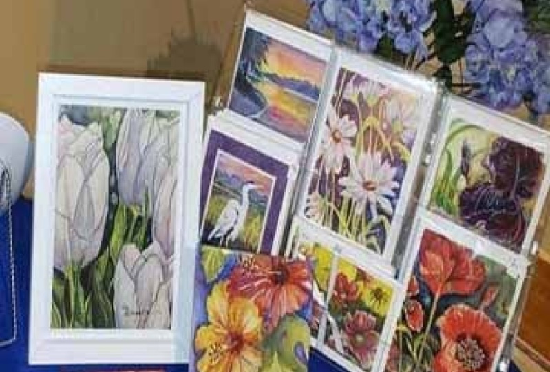 Cards and Prints from original watercolors by Ev Wesson