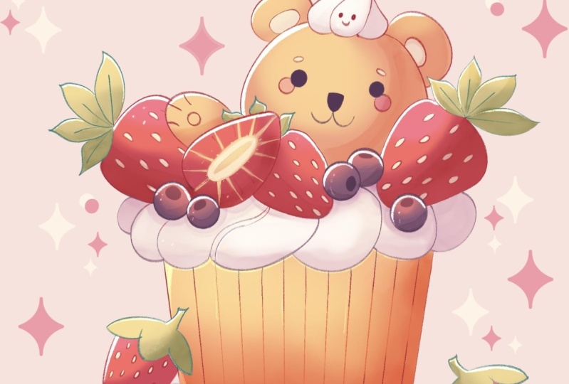 Muffin Magic Bear