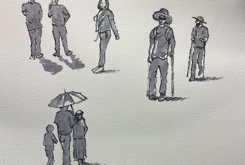 Silhouette figures