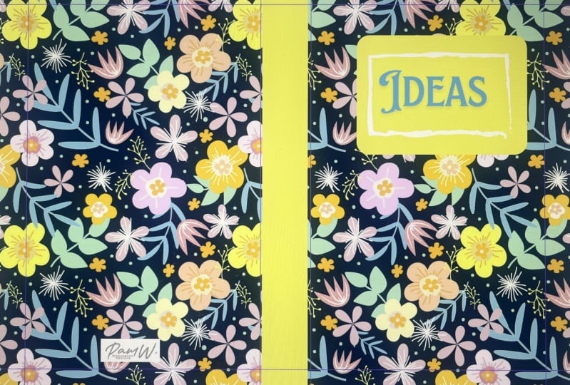 Bright florals Notebook