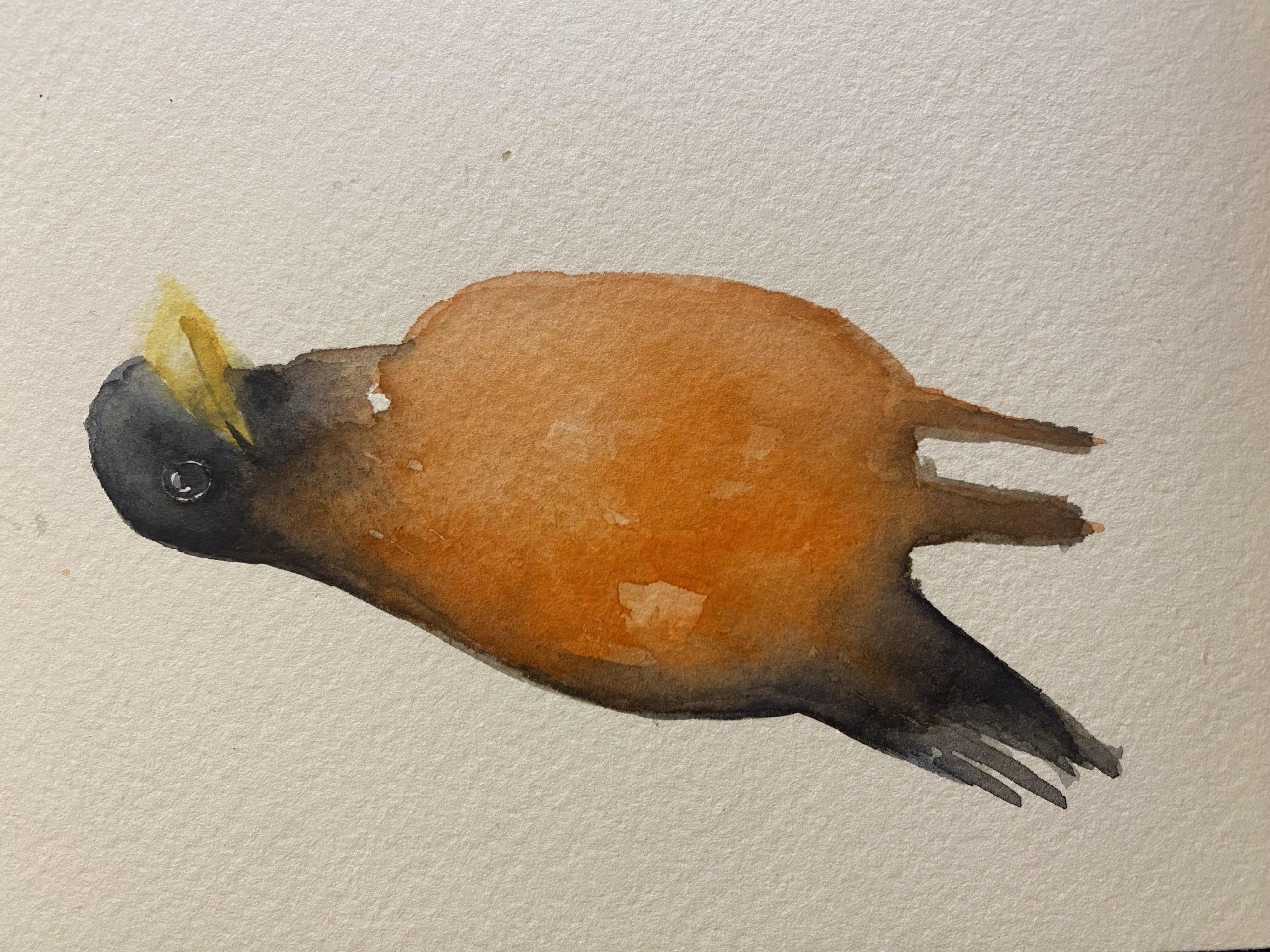 Loose painting practice - student project