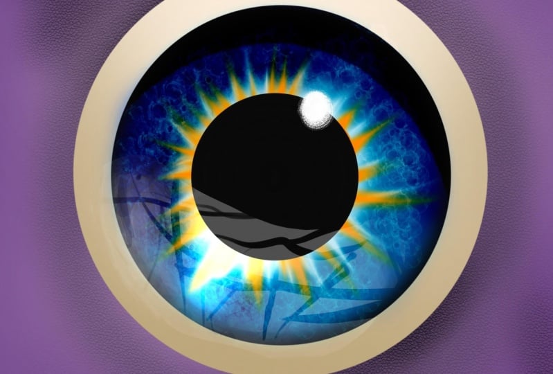 Lizardish Thing’s Eyeball