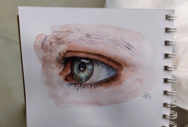 Loose Watercolor Eye