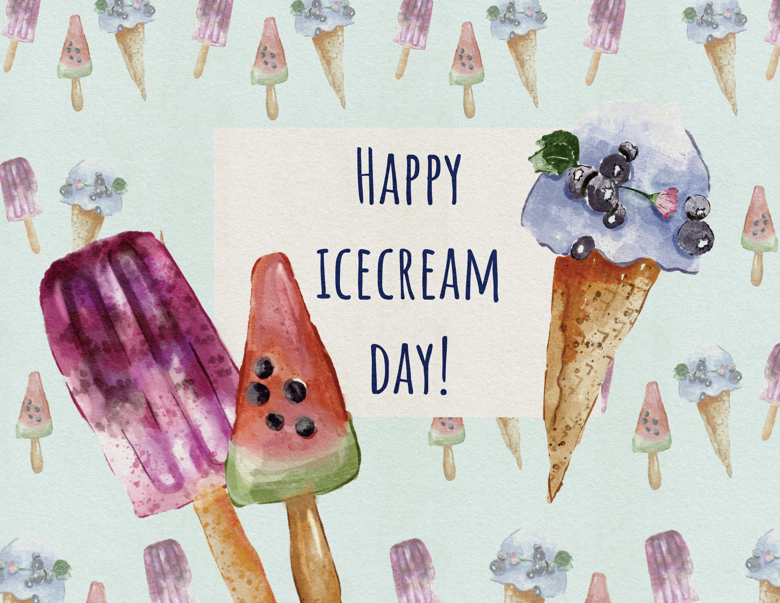 Ice cream project - student project