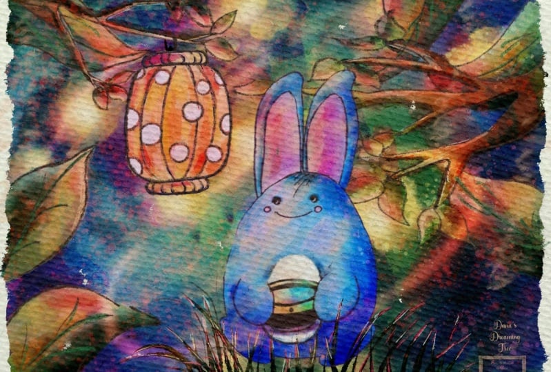 My enchanted moonlight forest