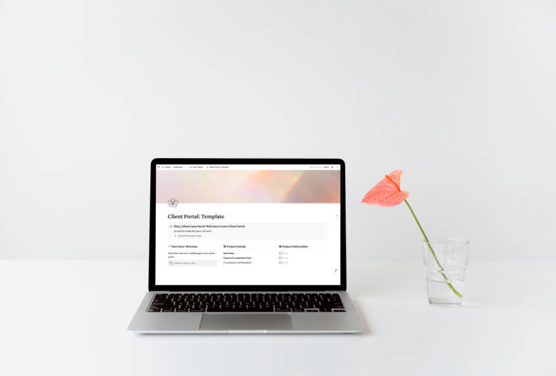 Client HQ and Templates — in Notion