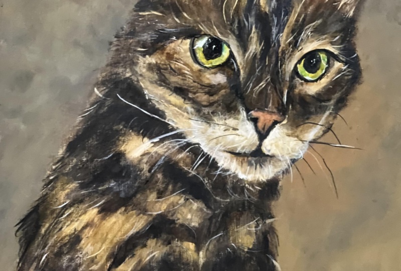 Tabby Cat In Memory of Parker