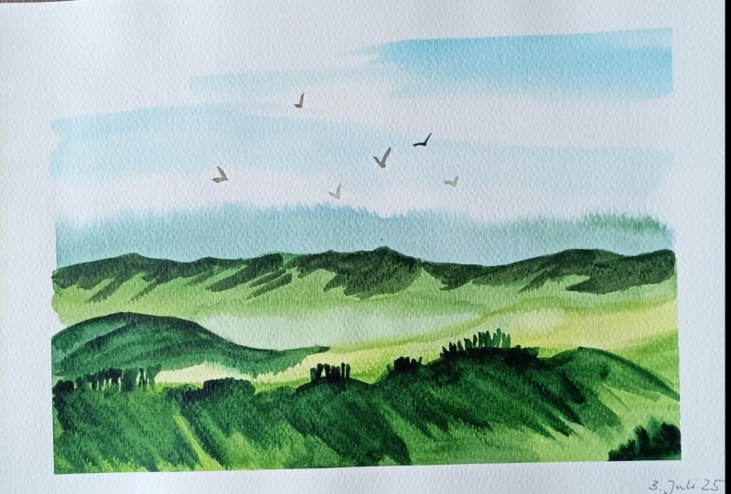 Watercolor Landscapes