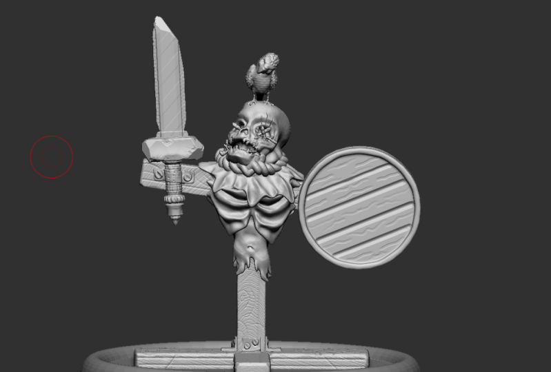 Zbrush 3D printable mesh