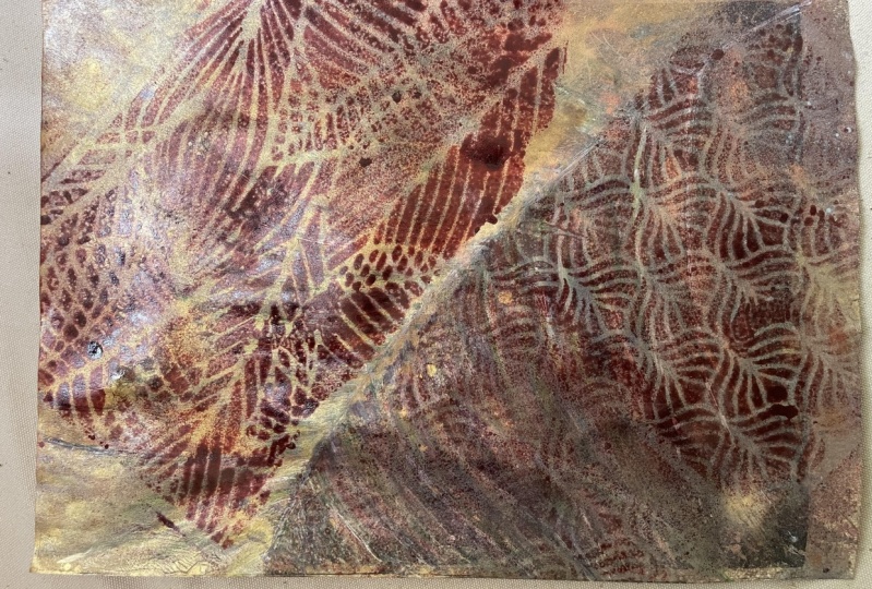 Unconventional Gelli printing techniques