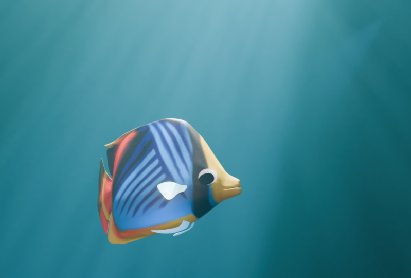 Theadfin Butterfly Fish