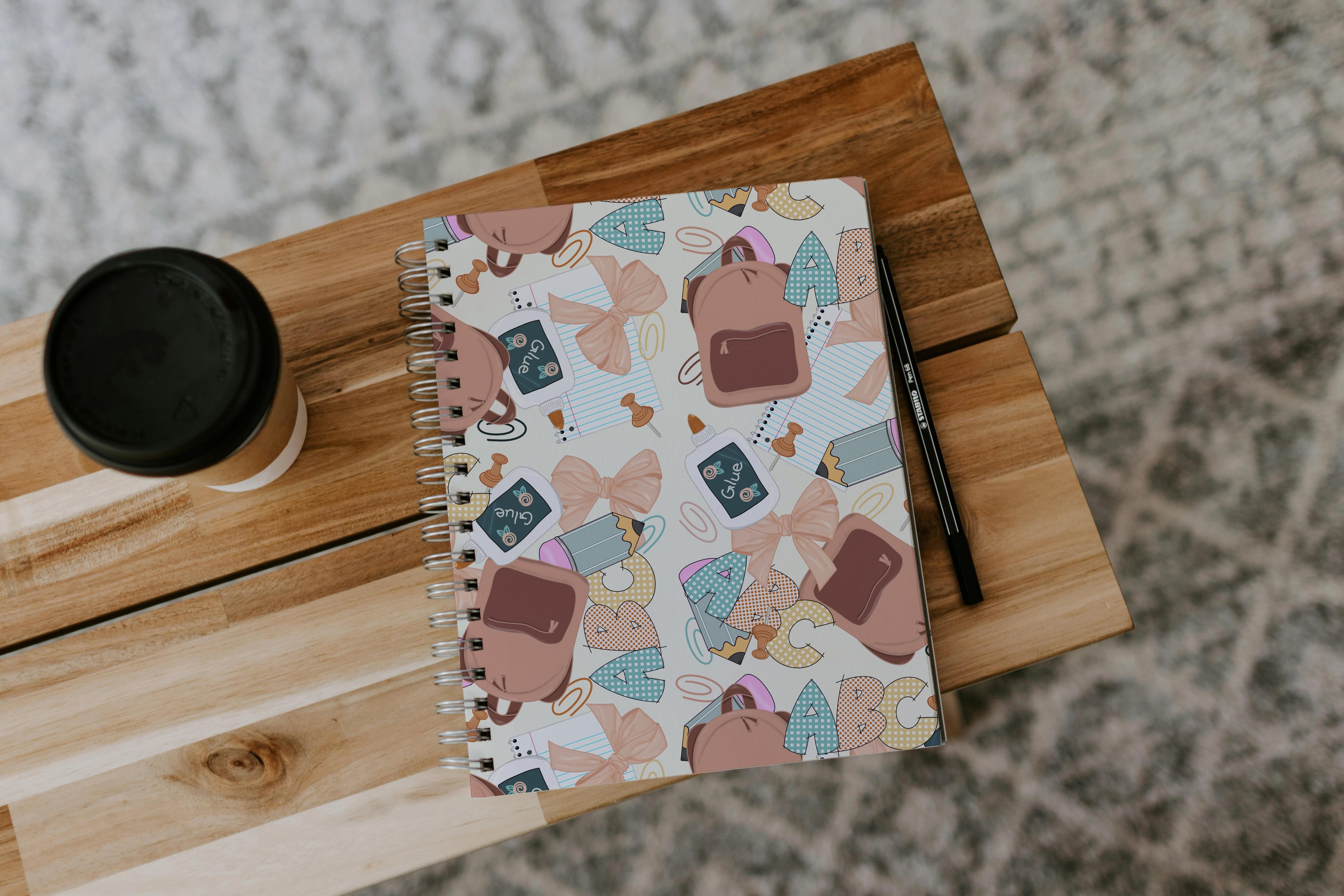 Notebook Mock Up - student project