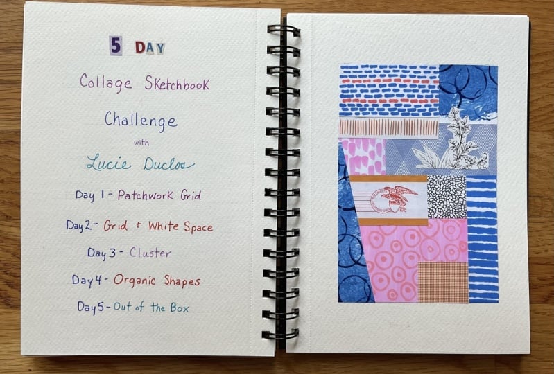 5 Days of Collage