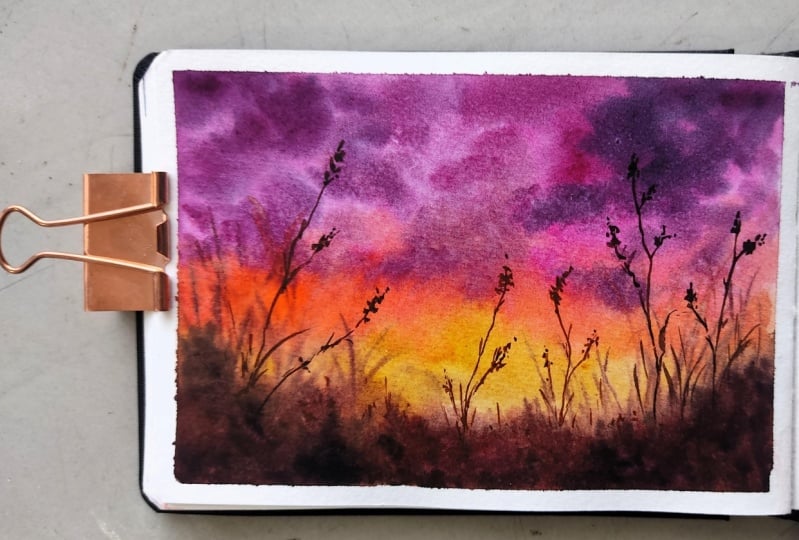 15 Days of 15-Minute Watercolor Practice