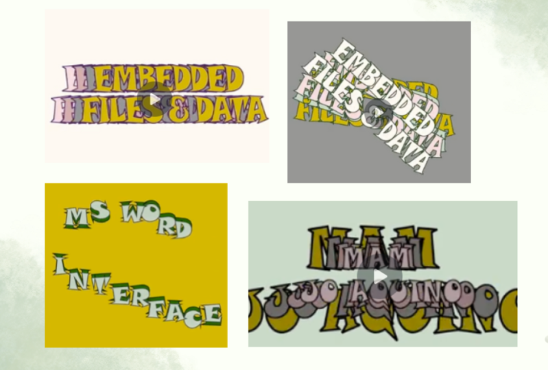 Typography Animations Practice
