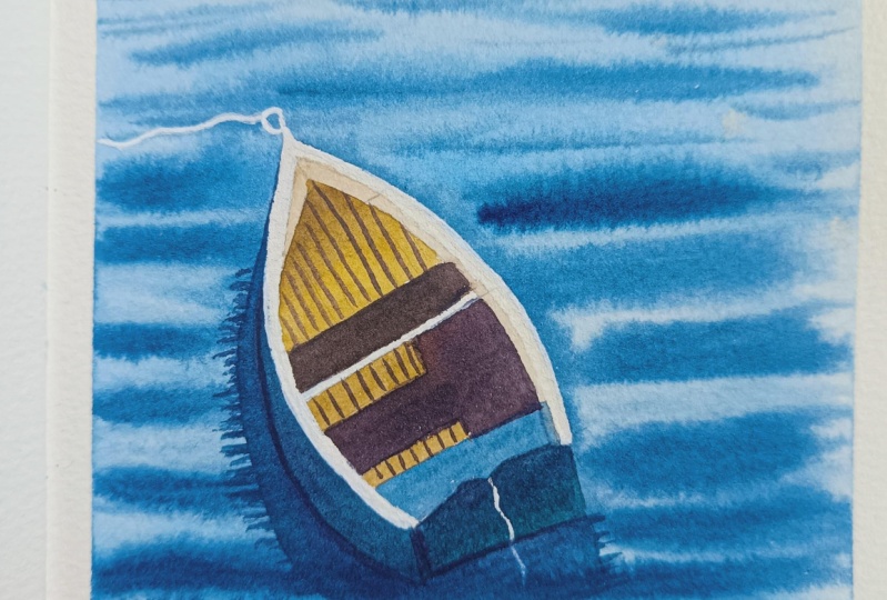 Boat Painting